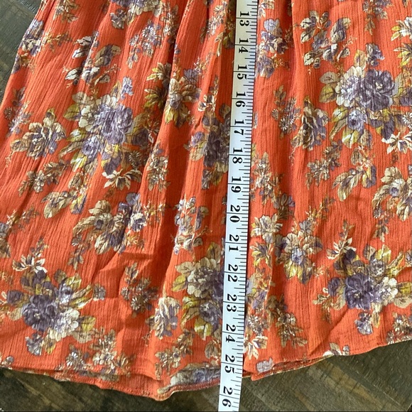 American Eagle Dress Size Medium Strapless Butterfly Sleeve Off the Shoulder - Picture 10 of 10